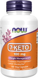 Now Supplements, 7-Keto (Dhea Acetate-7-One) 100 Mg, Weight Management*, 120 Veg Capsules