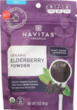 Navitas Organics Elderberry Powder, 3Oz Bag, 28 Servings  Organic, Non-Gmo, 100% Whole Elderberry Powder For Immune Support