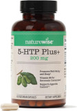 Naturewise 5-Htp 200Mg Mood Support, Natural Sleep Aid Helps Promote Healthy Eating Habits, Easy-To-Digest Delayed Release Capsules Enhanced W/ Vitamin B6, Non-Gmo (2 Month Supply - 60 Count)