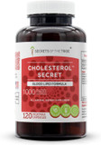 Secrets Of The Tribe - Cholesterol Secret, Blood Lipid Formula, Herbal Supplement Blend (120 Capsules)