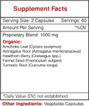 Secrets Of The Tribe - Cholesterol Secret, Blood Lipid Formula, Herbal Supplement Blend (120 Capsules)