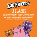 21St Century Zoo Friends With Extra C Chewable Tablets, 60 Count