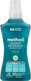 Method Liquid Laundry Detergent; Beach Sage Scent, Plant-Based Stain Remover; ; 66 Loads Per 53.5 Oz Bottle; (Pack Of 1)