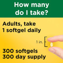 Nature Made Vitamin D3 1000 Iu (25 Mcg) Softgel, Dietary Supplement For Bone, Teeth, Muscle And Immune Health Support, 300 Day Supply,300 Count (Pack Of 1)
