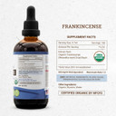 Secrets Of The Tribe Frankincense Alcohol-Free Liquid Extract, Usda Organic Frankincense (Boswellia Resin) Tincture Supplement (4 Fl Oz)