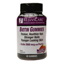 Rejuvicare Biotin Gummies 10,000Mcg For Beautiful Hair, Skin And Nails, 30 Servings