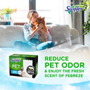 Swiffer Sweeper Pet, Heavy Duty Dry Sweeping Cloth Refills With Febreze Odor Defense, 32 Count, Liquid