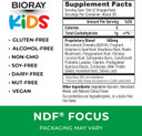 Bioray Kids Ndf Focus, Citrus - 2 Fl Oz - Supports Cognitive Function, Enhances Clarity & Promotes Steady Energy Levels - Non-Gmo, Vegetarian, Gluten Free - 1-2 Month Supply