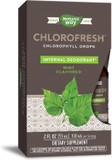 Nature'S Way Chlorofresh, Liquid Chlorophyll Concentrate Drops, Internal Deodorant*, Supports Detoxification Pathways*, Mint Flavored, 2 Fl. Oz
