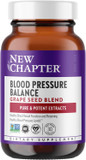 New Chapter Blood Pressure Supplement Take Care With Organic, Vegan Grapeseed + Black Currant + Non-Gmo Ingredients, 30 Count