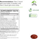 Terry Naturally Curamed Acute Pain Relief - 120 Liquid Gels - With Bcm-95 Curcumin, Bos-10 Boswellia & Black Sesame Seed Oil - Small, Easy To Swallow, Fast Dissolving - Non-Gmo - 60 Servings