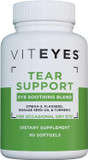 Viteyes Tear Support Eye Soothing Blend, Occasional Dry Eye Supplement, No Eye Drops, Redness Relief, Eye Vitamin, Allergy Support For Itchy Eyes, Omega-3 Fish Oil, 90 Softgels