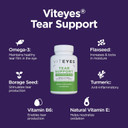 Viteyes Tear Support Eye Soothing Blend, Occasional Dry Eye Supplement, No Eye Drops, Redness Relief, Eye Vitamin, Allergy Support For Itchy Eyes, Omega-3 Fish Oil, 90 Softgels