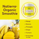 Natierra Tropical Awake Organic Smoothie Powder | Usda Organic, Vegan & Non-Gmo | 7 Oz Jar