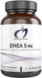 Designs for Health DHEA 5mg - DHEA Supplement for Men + Women - Supplement to Help Support Healthy Aging, Muscle Integrity, Energy + Hormonal Synthesis - Non-GMO (180 Capsules)