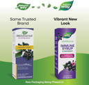 Nature'S Way Sambucus Elderberry Immune Syrup, Daily Immune Support*, Black Elderberry Extract, Vitamin C, Zinc, Echinacea, Propolis, 8 Fl Oz (Packaging May Vary)