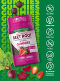 Nature'S Truth Beet Root Gummies | 60 Count | Vegan, Non-Gmo & Gluten Free | Super Food Supplement | With Black Pepper | Natural Strawberry Flavor Nature'S Truth Beet Root Gummies | 60 Count | Vegan, Non-Gmo & Gluten Free | Super Food Supplement | With Black Pepper | Natural Strawberry Flavor