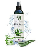 Earth'S Daughter Organic Aloe Vera Gel From 100% Pure And Natural Cold Pressed Aloe - Great For Face - Hair- Sunburn - Bug Bites - 8 Oz Soothes And Hydrates Skin, Non Greasy, Absorbs Quickly Into Your Skin8 Fl Oz (Pack Of 1)