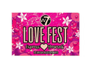 W7 Love Fest Pressed Pigment Palette - 40 Playful Party Colors With Matte, Shimmer, Glitters - Flawless Long-Lasting Bold Makeup