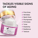 Collagen Anti Aging Face Cream With Patented Matrixyl-3000 & Argireline - 5X More Powerful W/ Pep-Boost Peptide Complex + 10 Antioxidants - Facial Wrinkle Day/Night Cream Face Moisturizer For Women