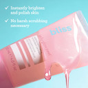 Bliss Jelly Glow Peelã¢Â Exfoliator + Disappearing Act Niacinamide Toner | Clean | Cruelty Free | Paraben Free