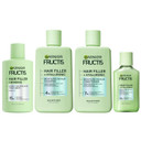 Garnier Fructis Hair Filler Bonding Pre-Shampoo + Moisture Repair Shampoo, Conditioner and Serum Set for Curly, Wavy Hair, with Hyaluronic Acid (4 Items), 1 Kit