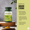 Banyan Botanicals Immune Strong  Organic Supplement With Turmeric & Tulsi ­­ Ayurvedic Immune Formula That Supports The Body'S Natural Defenses*  90 Tablets  Non-Gmo Sustainably Sourced Vegan