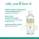 Burt'S Bees Natural Acne Solutions Purifying Gel Cleanser, Salicylic Acid Acne Treatment With Soothing Cica, 98% Natural Origin, 5 Fluid Ounces (Package May Vary)