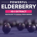 Bundle Of Organic Cranberry & Organic Elderberry - Super Berry Bundle - Organic Cranberry Pills - 50:1 Concentrate & Organic Elderberry Capsules Powerful 10:1 Extract For Immune Support