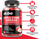 Dr. Bo Acv Gummies & Water Away Pills - 1000Mg Apple Cider Vinegar Gummies & Water Retention Diuretics For Digestion, Gut Health, Stomach Bloating & Leg Swelling