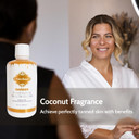 Fake Bake Darker Spray Tan Solution Sunless Self Tanner For Professional Airbrush Machine Long-Lasting Face & Body Glow Bronzing Self Tanning For Women & Men - 32 Fl Oz