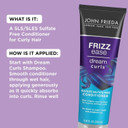 John Frieda Frizz Ease Dream Curls Curly Hair Conditioner, Sls/Sles Sulfate-Free, For Natural Curly Hair, 8.45 Fl Oz (2 Pack)