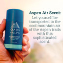 Oars + Alps Aluminum Free Deodorant For Men And Women, Dermatologist Tested And Made With Clean Ingredients, Travel Size, Aspen Air, 1 Pack, 2.6 Oz