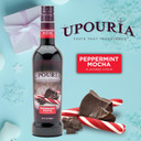 Upouria Peppermint Mocha Coffee Syrup Flavoring, 100% Vegan, Gluten-Free, Kosher, 750 Ml Bottle (Pack Of 2) With 1 Syrup Pump