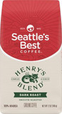 Seattle'S Best Coffee Henry'S Blend Dark Roast Ground Coffee, 12 Ounce (Pack Of 1)