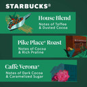 Starbucks Medium & Dark Roast Decaf Ground Coffeeã¢ÂVariety Packã¢Â3 Bags (12 Oz Each)