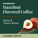 Starbucks Medium Roast Ground Coffee  Hazelnut  6 Bags (11 Oz. Each)
