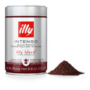 Illy Ground Coffee Moka - 100% Arabica Flavored Coffee Ground - Rich Aromatic Coffee Grounds Profile  Intenso Dark Roast  Warm Notes Of Cocoa & Dried Fruit - No Preservatives  8.8 Ounce