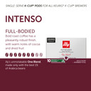 Illy Coffee K Cups - Coffee Pods For Keurig Coffee Maker  Intenso Dark Roast  Notes Of Cocoa & Dried Fruit - Bold, Flavorful & Full-Bodied Flavor Of Pods Coffee - No Preservatives  20 Count