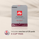Illy Coffee K Cups - Coffee Pods For Keurig Coffee Maker  Intenso Dark Roast  Notes Of Cocoa & Dried Fruit - Bold, Flavorful & Full-Bodied Flavor Of Pods Coffee - No Preservatives  20 Count