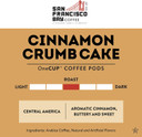 San Francisco Bay Compostable Coffee Pods - Cinnamon Crumb Cake (80 Ct) K Cup Compatible Including Keurig 2.0, Flavored, Medium Roast San Francisco Bay Compostable Coffee Pods - Cinnamon Crumb Cake (80 Ct) K Cup Compatible Including Keurig 2.0, Flavored, Medium Roast