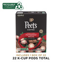 Peet'S Coffee, Flavored Coffee K-Cup Pods For Keurig Brewers - Peppermint Mocha 22 Count (1 Box Of 22 K-Cup Pods)