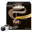 Lavazza Espresso Single-Serve Coffee K-Cups For Keurig Brewer, 32 Count