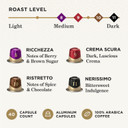 Peet'S Coffee Gifts, Espresso Coffee Pods Variety Pack, Dark & Medium Roasts, Intensity 8-11, 40 Count (4 Boxes Of 10 Espresso Capsules)