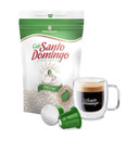 Santo Domingo Coffee Decaf Capsules - Compatible With Nespresso Original Brewers - Product From The Dominican Republic (10 Count)