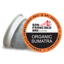 San Francisco Bay Compostable Coffee Pods - Organic Sumatra (80 Ct) Pack Of 1, K Cup Compatible Including Keurig 2.0, Medium Roast