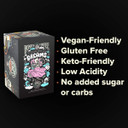 Bones Coffee Company Flavored Coffee Bones Cups Cookies 'N Dreams | 12Ct Single-Serve Coffee Pods Compatible With 1.0 & 2.0 Keurig Coffee Maker | Chocolate Cookie & Vanilla Ice Cream Coffee Flavor