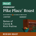 Starbucks K-Cup Coffee Podsã¢ÂMedium Roast Coffeeã¢ÂDecaf Pike Place Roastã¢Â100% Arabicaã¢Â4 Boxes (96 Pods Total)
