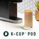 Starbucks K-Cup Coffee Pods, Medium Roast Iced Coffee Blend, Signature Black For Keurig Coffee Makers, 100% Arabica, 1 Box (10 Pods) Starbucks K-Cup Coffee Pods, Medium Roast Iced Coffee Blend, Signature Black For Keurig Coffee Makers, 100% Arabica, 1 Box (10 Pods)