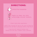Sol By Jergens Full Body Self Tanner Towelettes, Streak-Free Natural-Looking Sunless Tanning Wipes, 6 Count, Infused With Coconut Water And Vitamin E, Sun-Inspired Color In 4 Hours